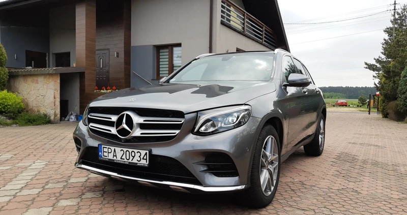 Mercedes-Benz GLC cena 146000 przebieg: 92000, rok produkcji 2017 z Pabianice małe 326